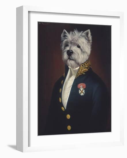 The Officer's Mess-Thierry Poncelet-Framed Art Print