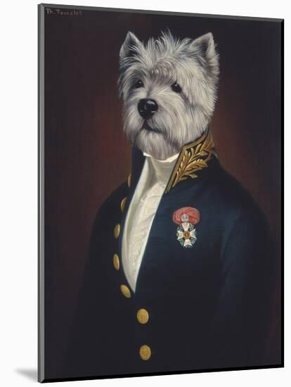 The Officer's Mess-Thierry Poncelet-Mounted Art Print