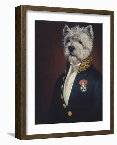 The Officer's Mess-Thierry Poncelet-Framed Art Print