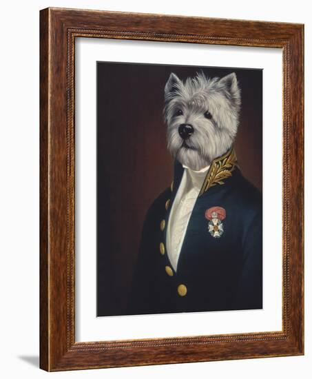 The Officer's Mess-Thierry Poncelet-Framed Art Print