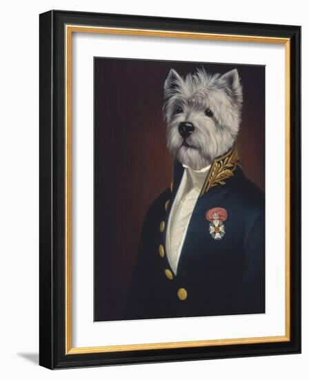 The Officer's Mess-Thierry Poncelet-Framed Art Print