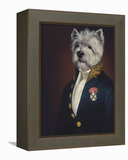 The Officer's Mess-Thierry Poncelet-Framed Stretched Canvas