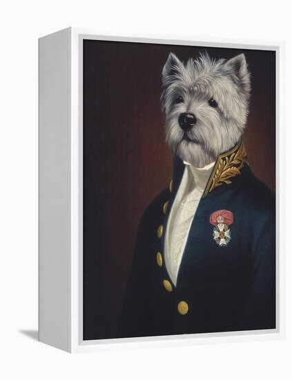 The Officer's Mess-Thierry Poncelet-Framed Stretched Canvas