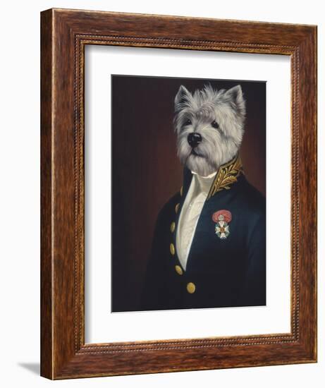 The Officer's Mess-Thierry Poncelet-Framed Premium Giclee Print