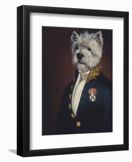 The Officer's Mess-Thierry Poncelet-Framed Premium Giclee Print