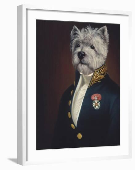 The Officer's Mess-Thierry Poncelet-Framed Premium Giclee Print