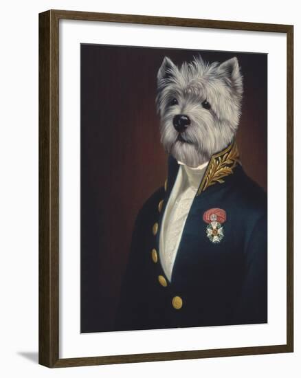 The Officer's Mess-Thierry Poncelet-Framed Premium Giclee Print