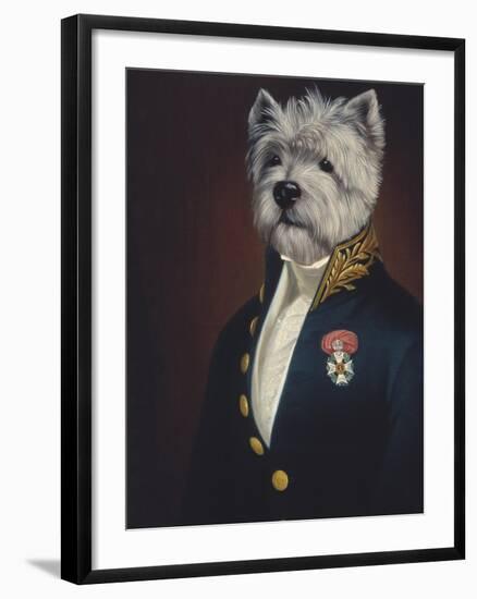 The Officer's Mess-Thierry Poncelet-Framed Premium Giclee Print