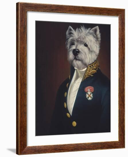 The Officer's Mess-Thierry Poncelet-Framed Premium Giclee Print