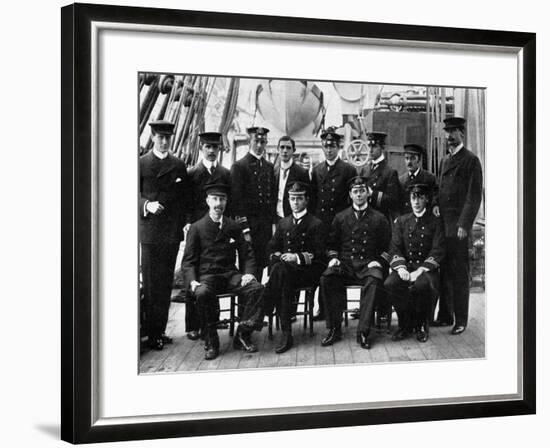The Officers and Scientists of the National Antarctic Expedition-null-Framed Photographic Print