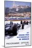 The Official Programme for the 24th Monaco Grand Prix, 1966-Michael Turner-Mounted Premium Giclee Print