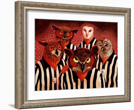 The Officials-John Newcomb-Framed Giclee Print