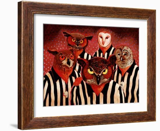 The Officials-John Newcomb-Framed Giclee Print