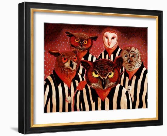 The Officials-John Newcomb-Framed Giclee Print