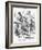 The Officious Passenger, 1866-John Tenniel-Framed Giclee Print