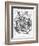 The Officious Passenger, 1866-John Tenniel-Framed Giclee Print