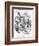 The Officious Passenger, 1866-John Tenniel-Framed Giclee Print