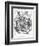 The Officious Passenger, 1866-John Tenniel-Framed Giclee Print