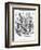 The Officious Passenger, 1866-John Tenniel-Framed Giclee Print