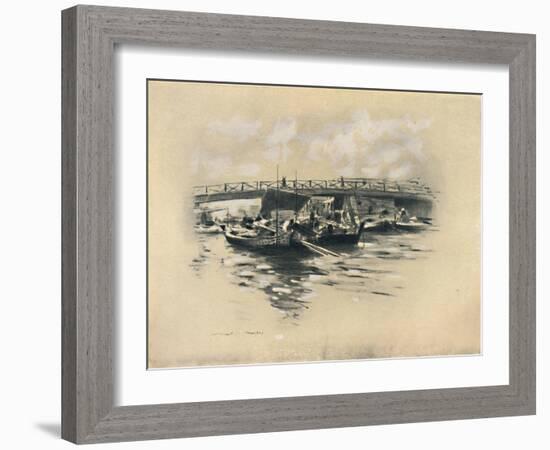 'The Ogara River at Tokio', 1903-Mortimer L Menpes-Framed Giclee Print