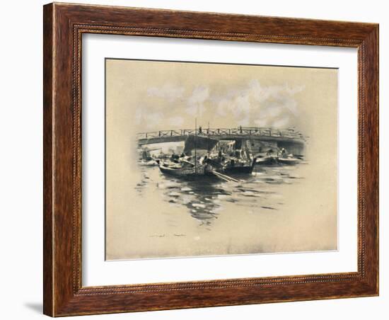 'The Ogara River at Tokio', 1903-Mortimer L Menpes-Framed Giclee Print