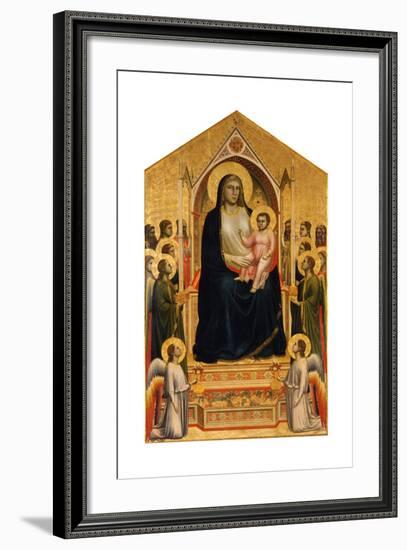 The Ognissanti Madonna, Ca 1310-Giotto di Bondone-Framed Giclee Print