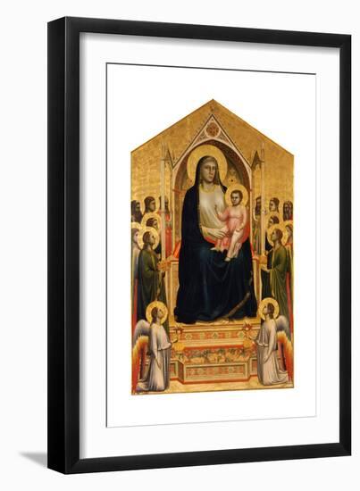 The Ognissanti Madonna, Ca 1310-Giotto di Bondone-Framed Giclee Print