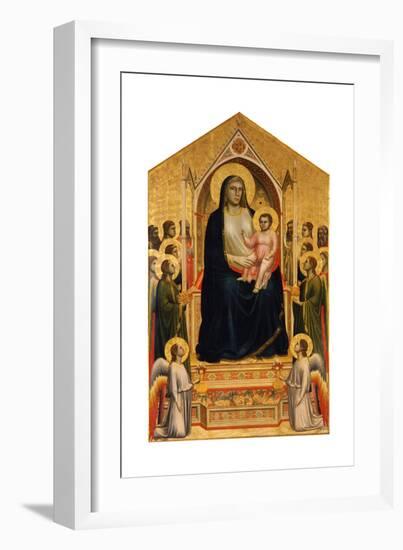 The Ognissanti Madonna, Ca 1310-Giotto di Bondone-Framed Giclee Print