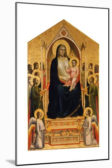 The Ognissanti Madonna, Ca 1310-Giotto di Bondone-Mounted Giclee Print