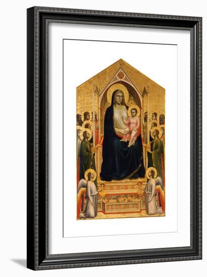 The Ognissanti Madonna, Ca 1310-Giotto di Bondone-Framed Giclee Print