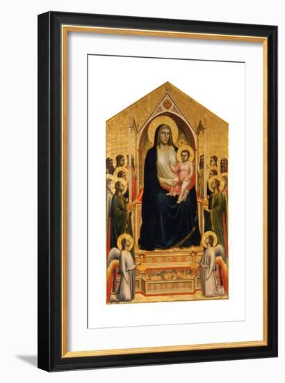 The Ognissanti Madonna, Ca 1310-Giotto di Bondone-Framed Giclee Print