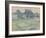 The Oise at Auvers-Vincent van Gogh-Framed Giclee Print