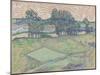 The Oise at Auvers-Vincent van Gogh-Mounted Giclee Print