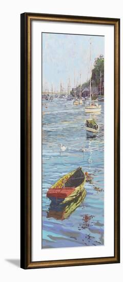 The Old and the New (Portmadoc, North Wales) 2006-Martin Decent-Framed Giclee Print