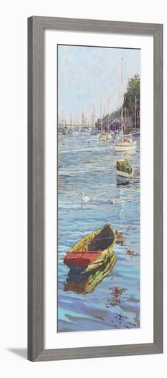 The Old and the New (Portmadoc, North Wales) 2006-Martin Decent-Framed Giclee Print