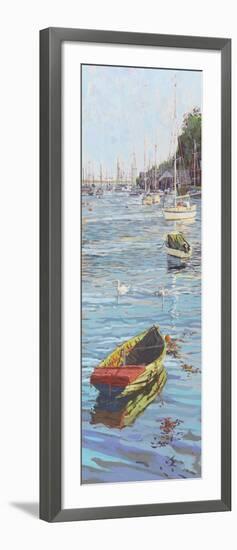 The Old and the New (Portmadoc, North Wales) 2006-Martin Decent-Framed Giclee Print