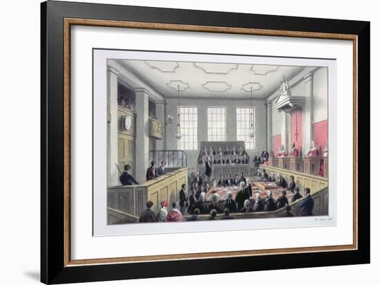 The Old Bailey, London-Thomas Hosmer Shepherd-Framed Giclee Print