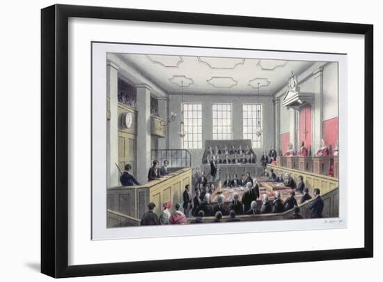 The Old Bailey, London-Thomas Hosmer Shepherd-Framed Giclee Print