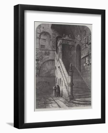 The Old Bargello, Florence--Framed Giclee Print