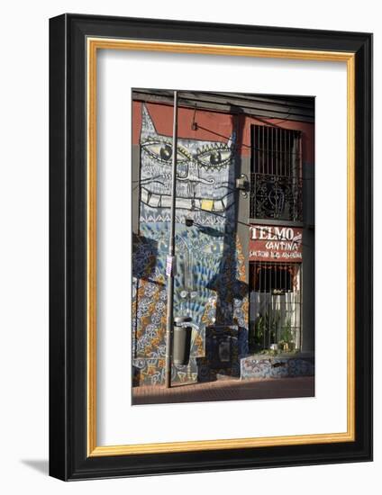 The old barrio of San Telmo, Buenos Aires, Argentina, South America-Julio Etchart-Framed Photographic Print