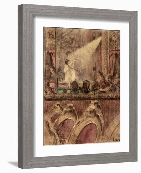 The Old Bedford-Walter Richard Sickert-Framed Giclee Print