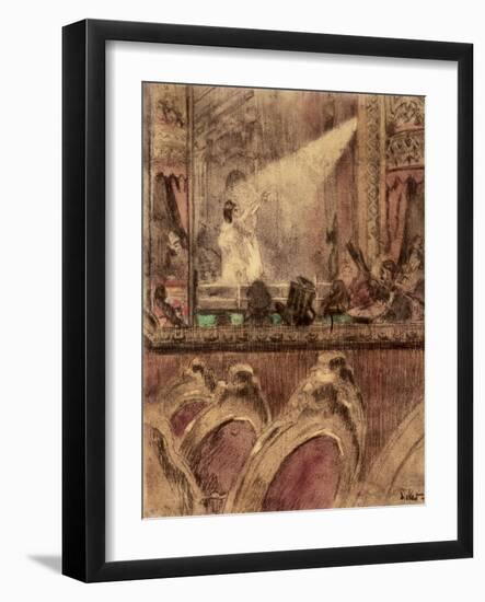 The Old Bedford-Walter Richard Sickert-Framed Giclee Print