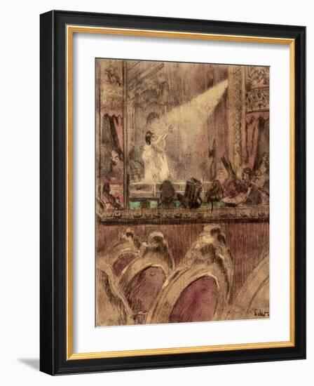 The Old Bedford-Walter Richard Sickert-Framed Giclee Print