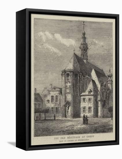 The Old Beguinage at Ghent-Henry William Brewer-Framed Premier Image Canvas