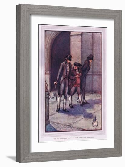 The Old Benchers Had it Almost Sacred to Themselves-Sybil Tawse-Framed Giclee Print