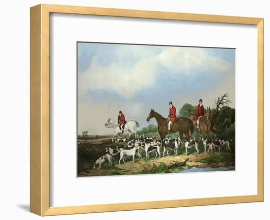 The Old Berkshire Hunt-Goode-Framed Art Print