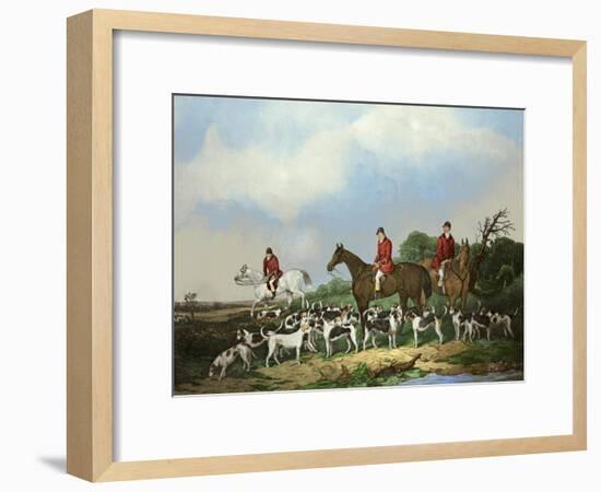 The Old Berkshire Hunt-Goode-Framed Art Print