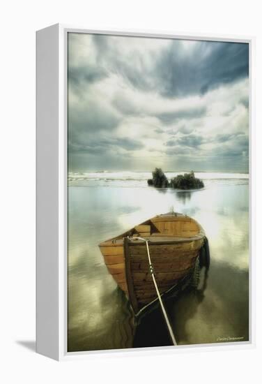 The Old Boat-Carlos Casamayor-Framed Premier Image Canvas