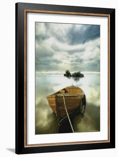 The Old Boat-Carlos Casamayor-Framed Giclee Print