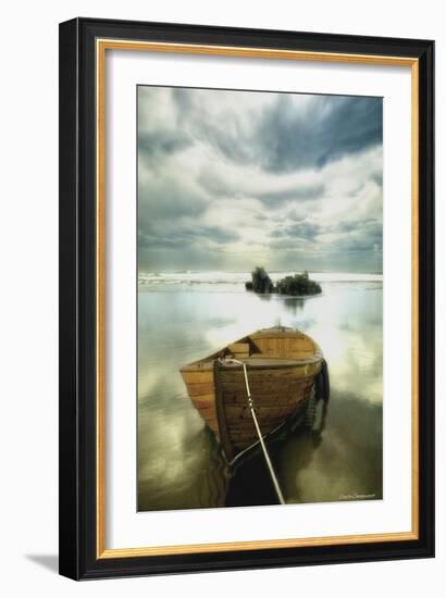 The Old Boat-Carlos Casamayor-Framed Giclee Print